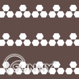 3D-KALEIDOSCOPE BROWN