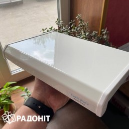 Підвіконня Aliant Білий глянець