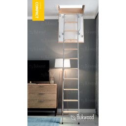 Сходи на горище Bukwood Compact Metal Standard